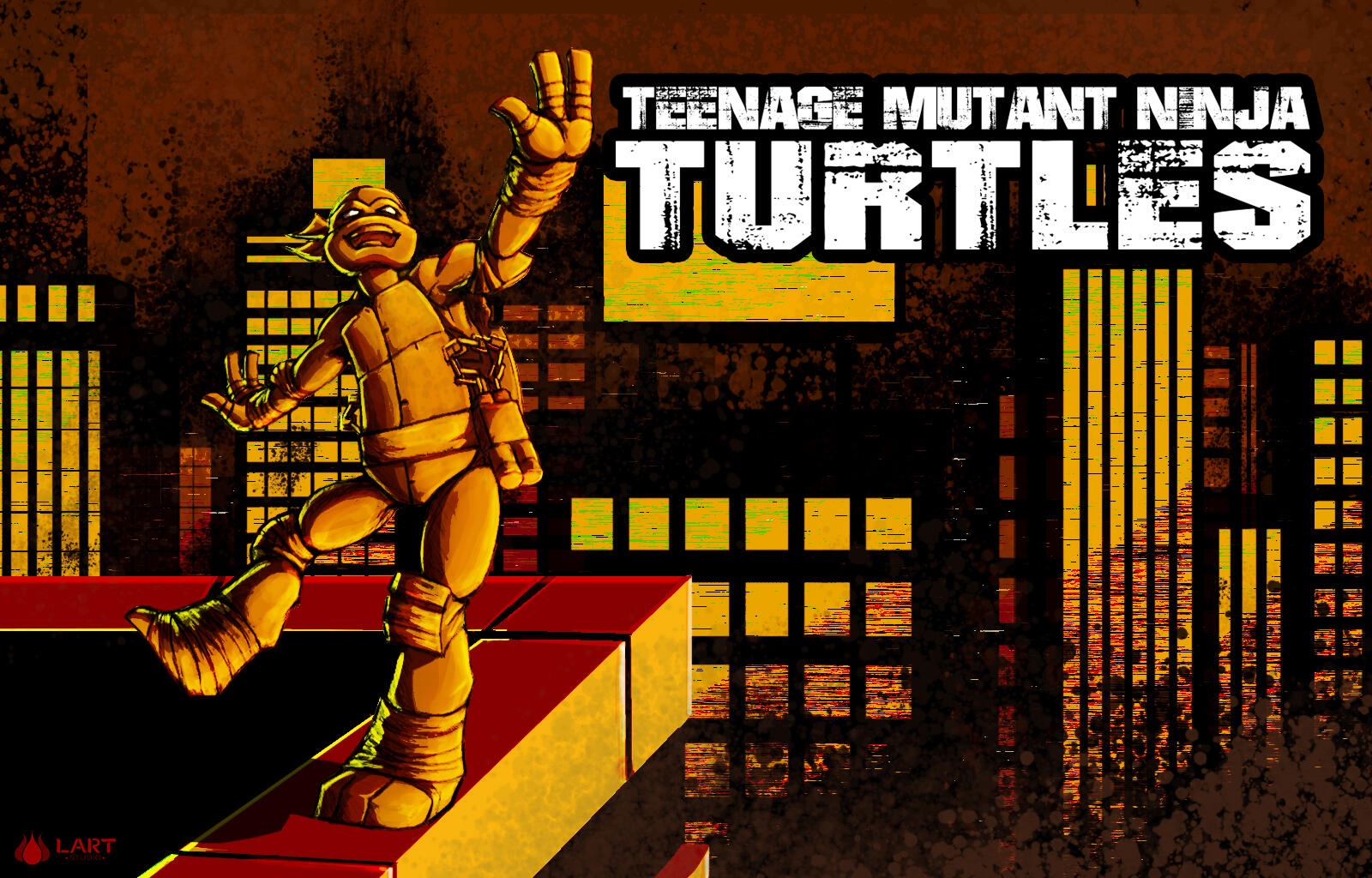 Michelangelo&#39;s wallpaper